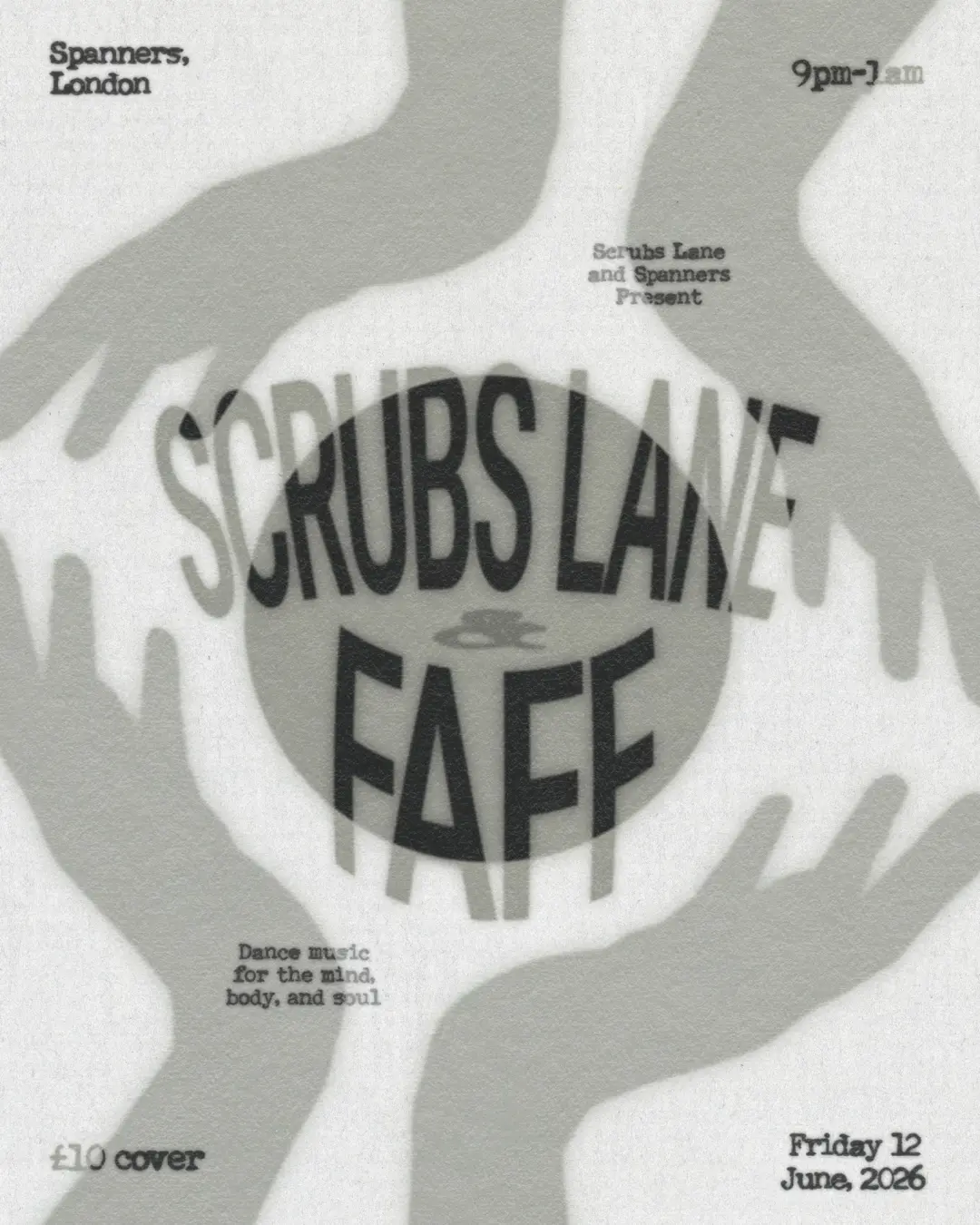 Scrubs Lane & FAFF