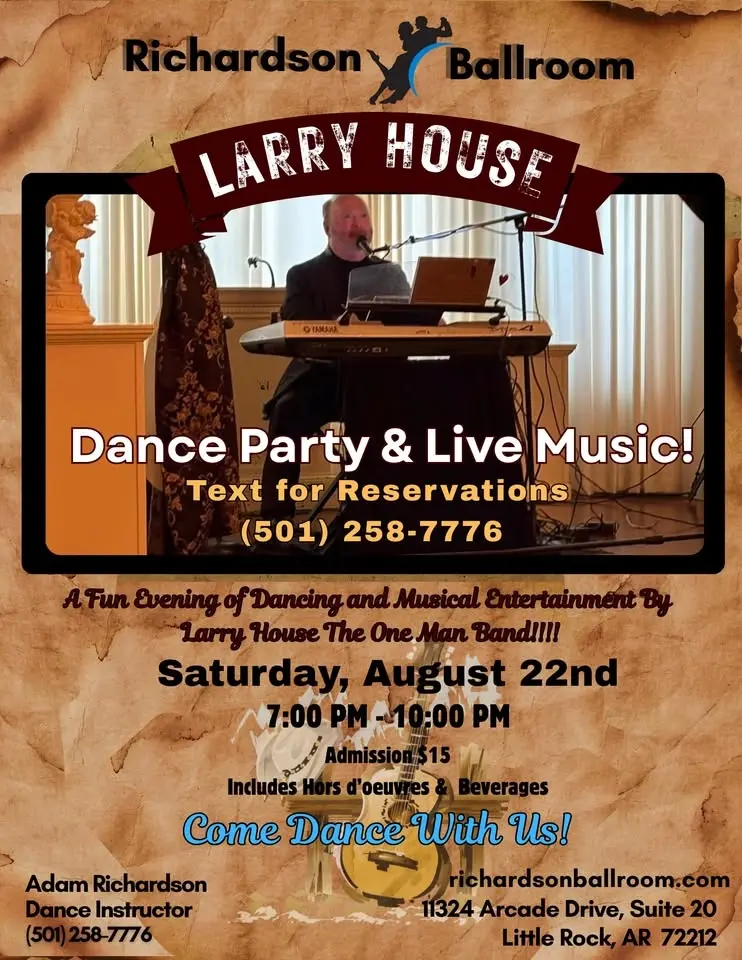 Live Music & Dance Party with Larry House