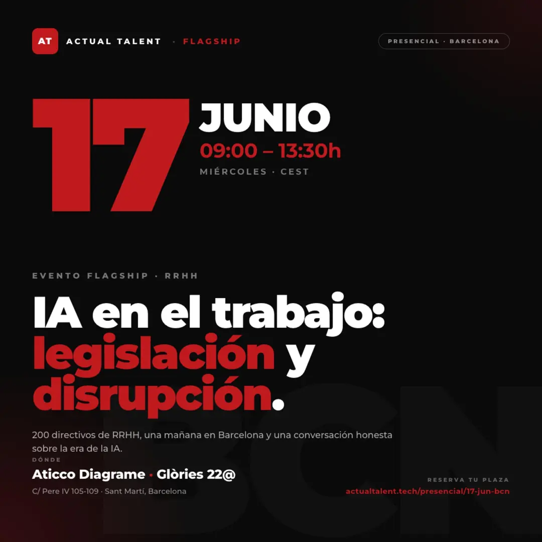 IA en el trabajo: Legislación y disrupción