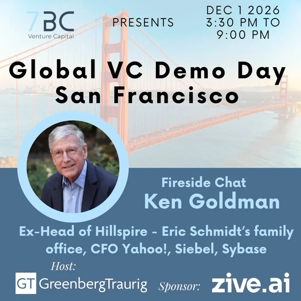 7BC Global VC Demo Day San Francisco