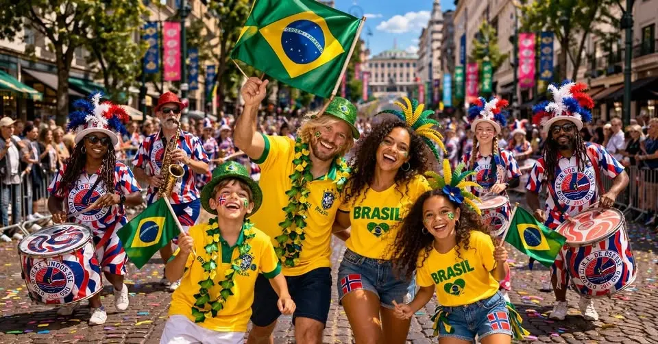Families & Kids - Prepare for the World Carnival June 6th with Oslo Sambaskole