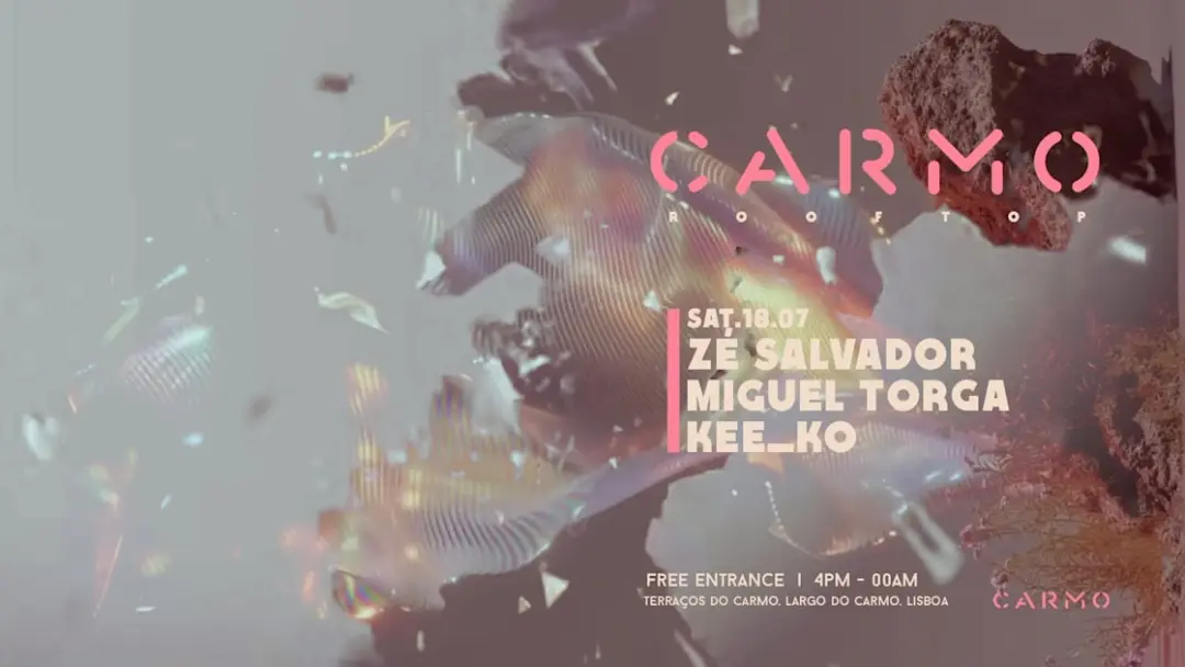 Miguel Torga, Kee_Ko & Zé Salvador At Carmo Rooftop