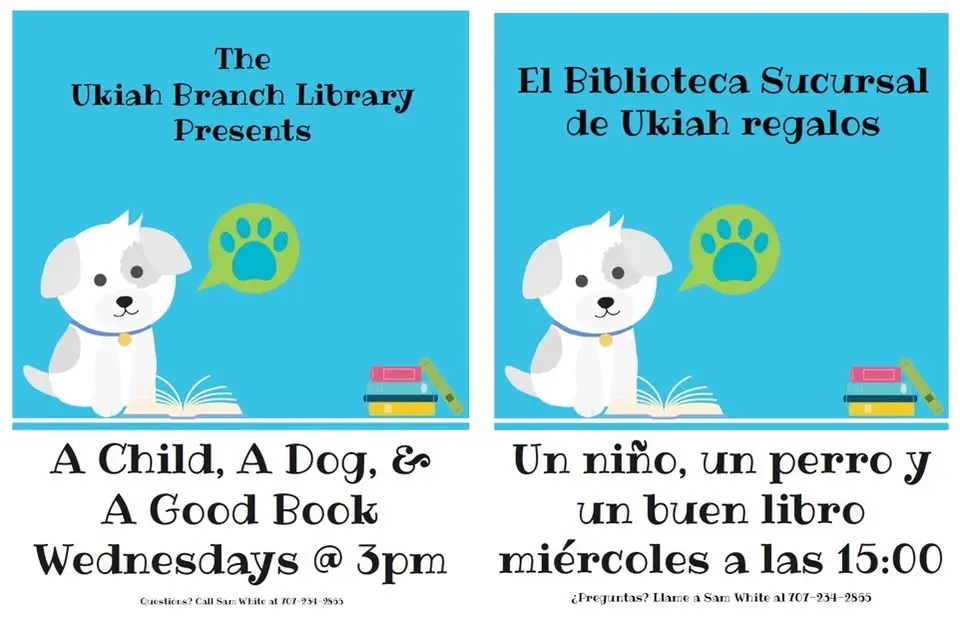 A Child, A Dog, and A Good Book - Wednesdays at 3 PM