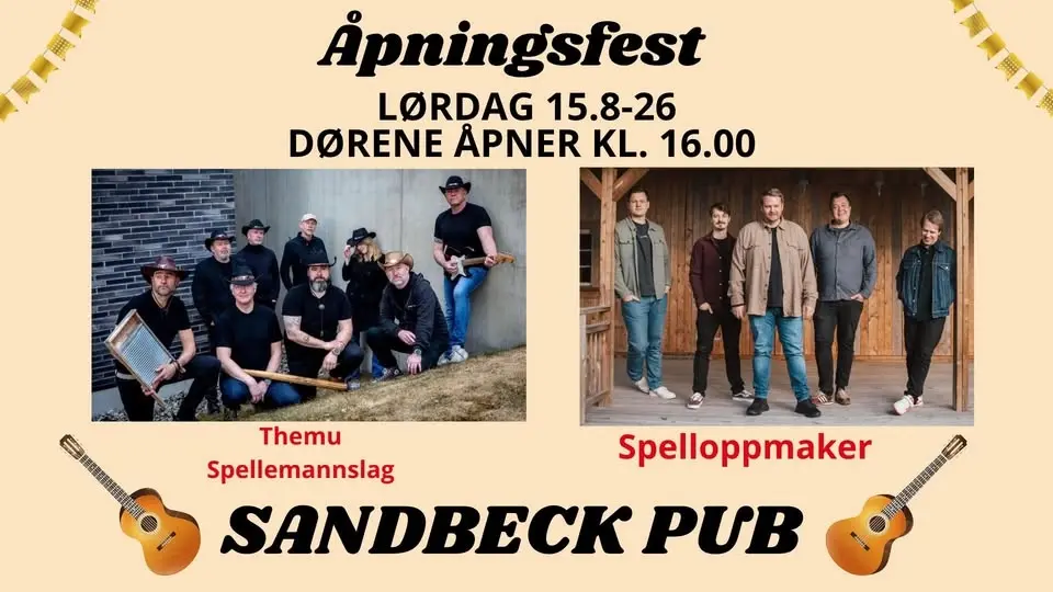 Åpningsfest! 