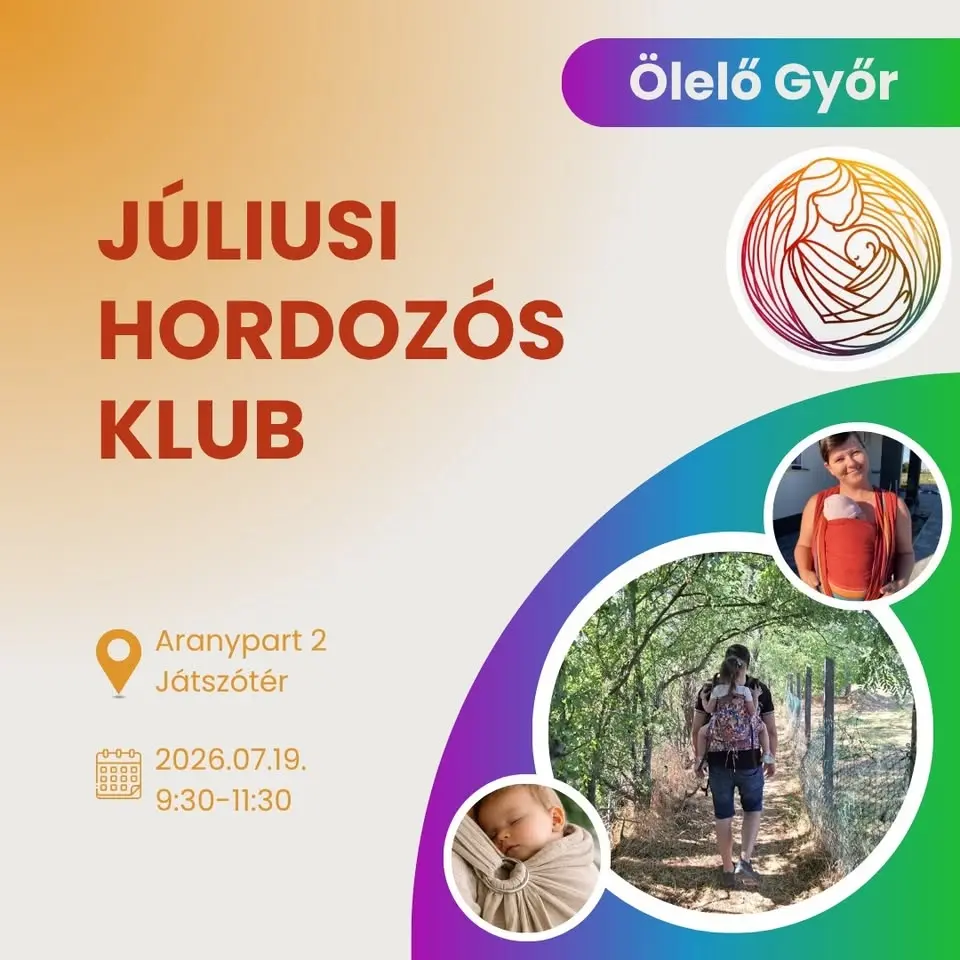 Júliusi Hordozós Klub - Ölelő Győr
