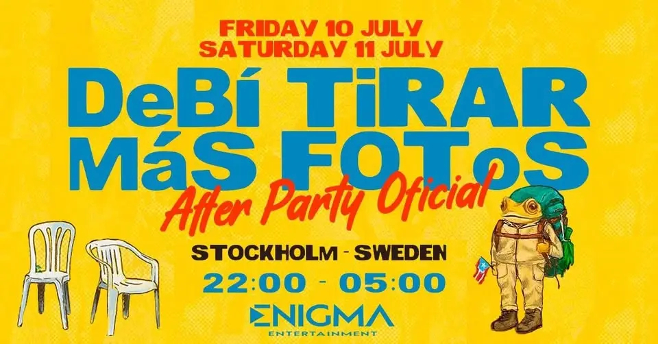 DEBÍ TIRAR MÁS FOTOS 📸 | OFFICIAL BAD BUNNY AFTER PARTY 🇸🇪