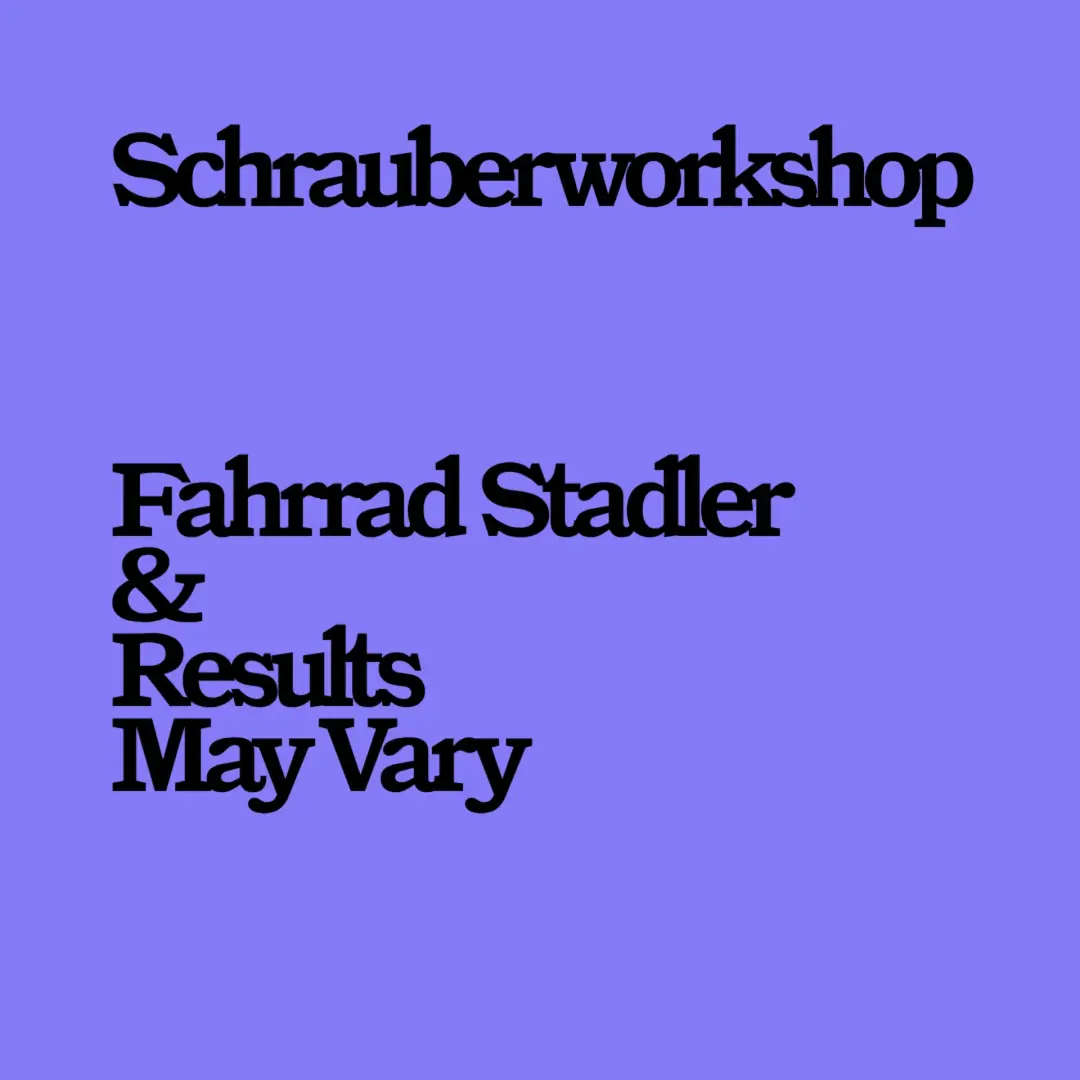 Rennrad & Gravel: Schrauber-Workshop mit Skrill & Fahrrad Stadler