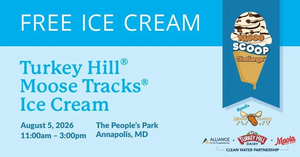 Free Ice Cream – 10,000 Scoop Challenge benefiting the Turkey Hill Clean Water Partnership