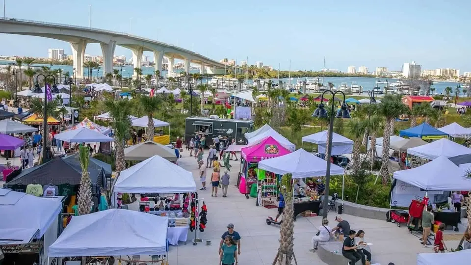 The Market Marie (Sept. 12th) @ Coachman Park in Clearwater: Shop local with 130+ Small Businesses!