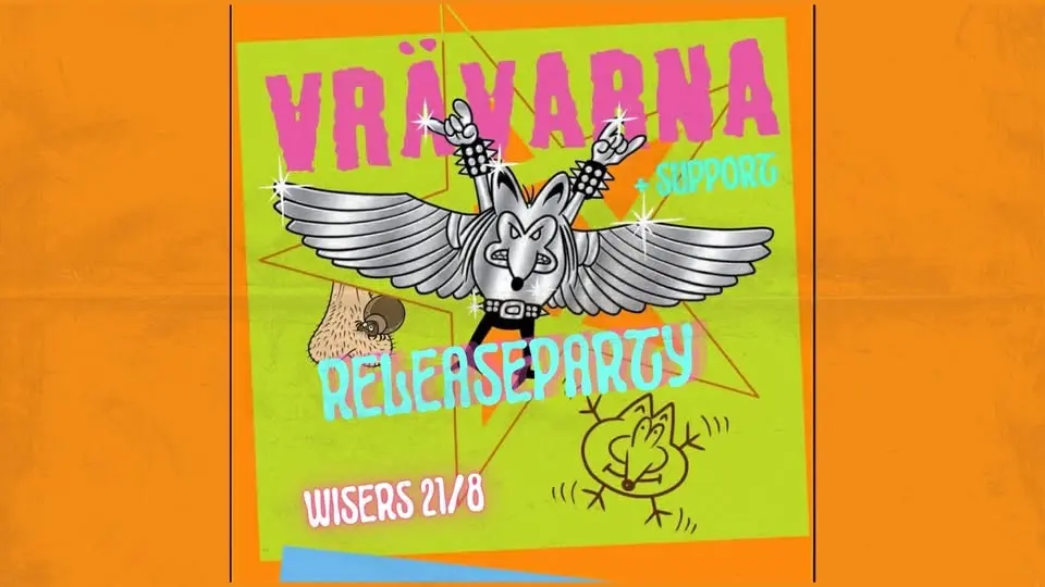 RELEASEPARTY: VRÄVARNA + support