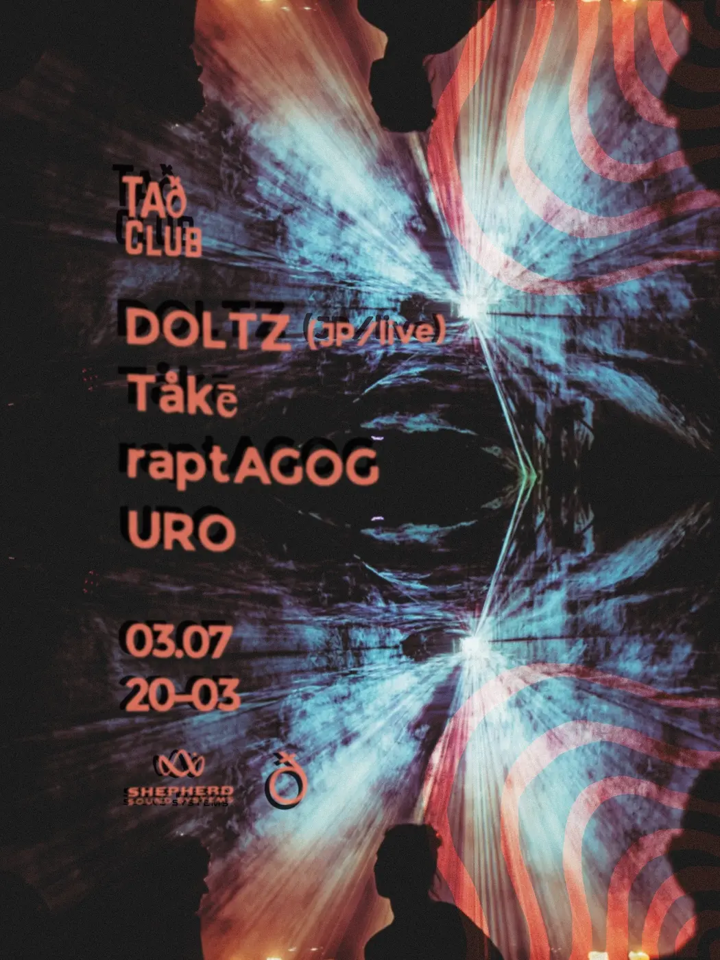 Tað Club // Doltz (JP/ LIVE) / raptAGOG / Uro / Tåkē