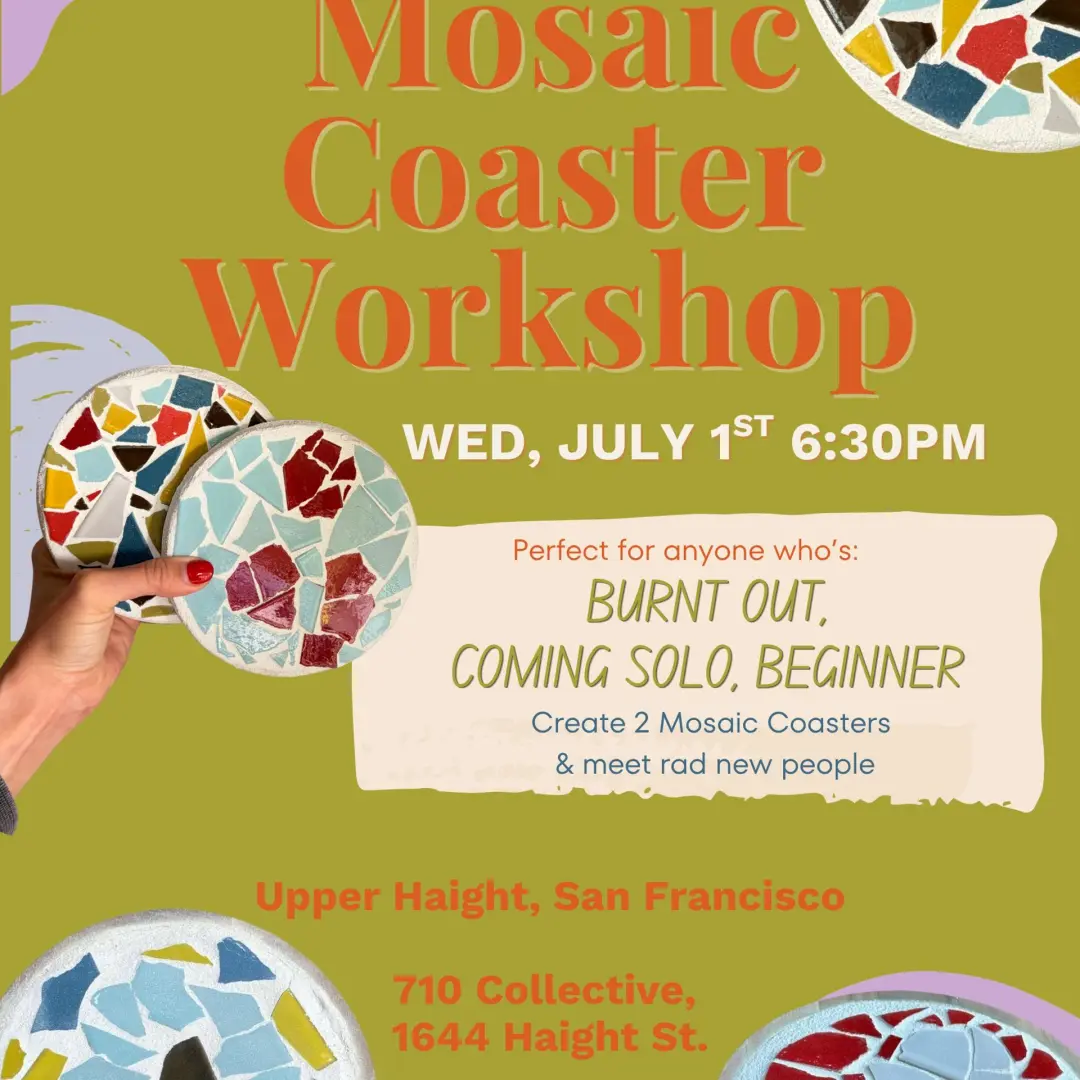 Mosaic Coaster Workshop | SF