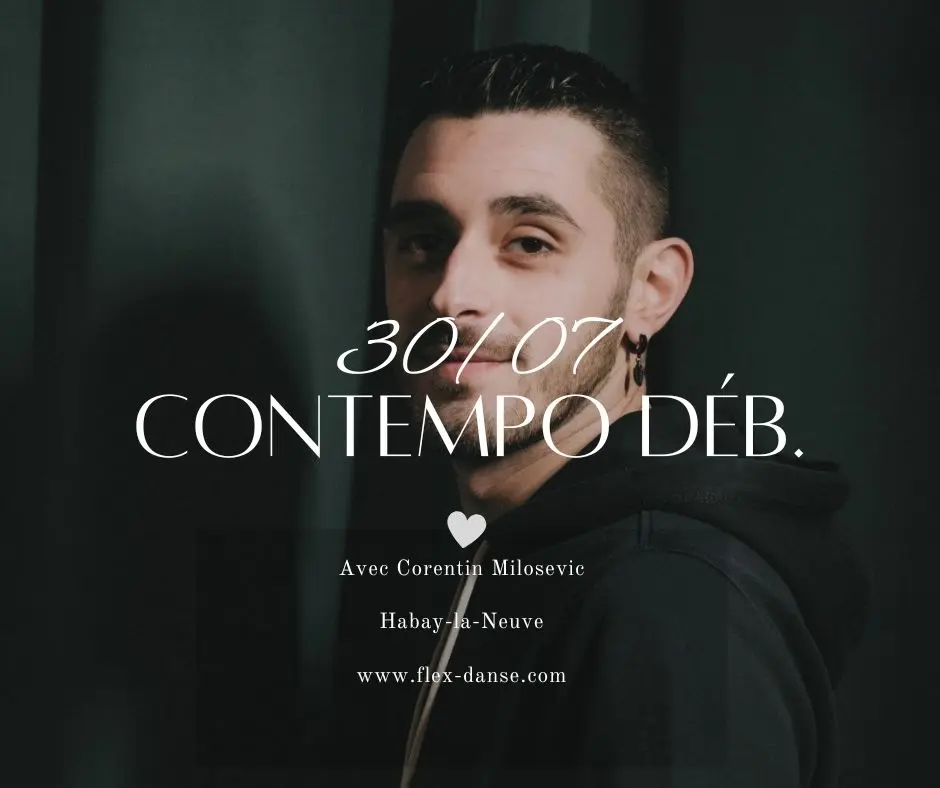 Jeudi soir "danse contemporaine" avec Corentin