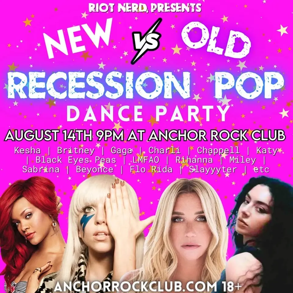 New vs. Old Recession Pop Dance Party