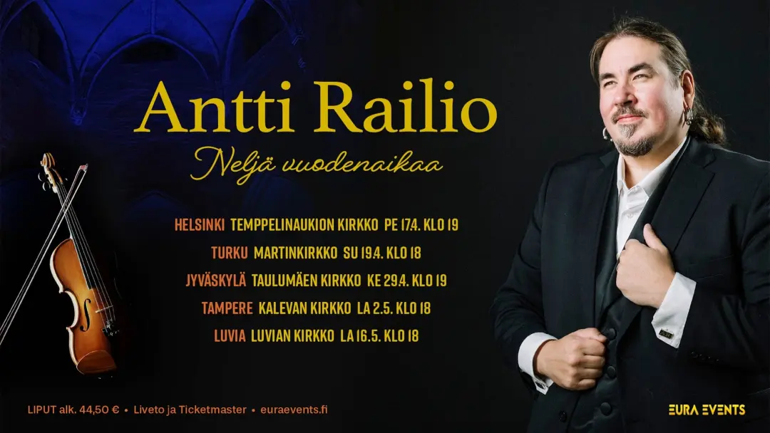 ANTTI RAILIO - NELJÄ VUODENAIKAA