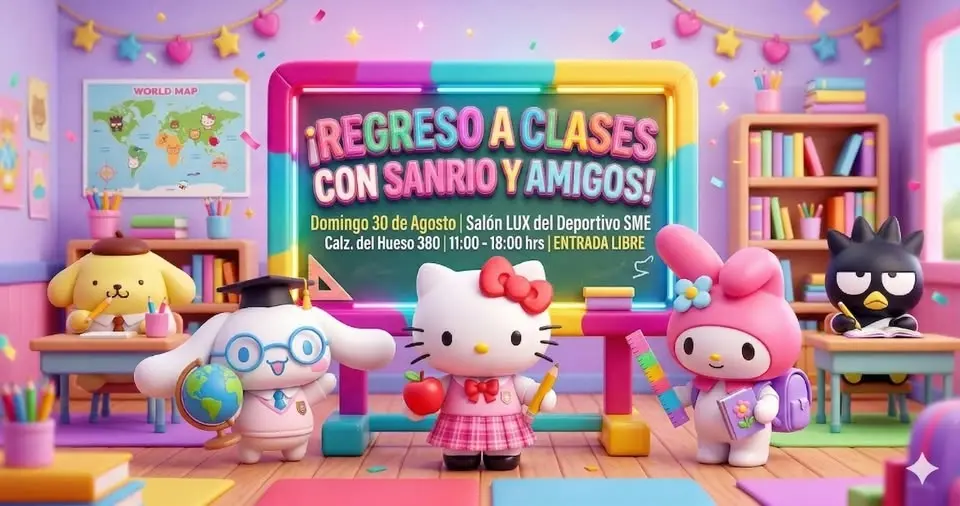 🎒 ¡EL REGRESO A CLASES MÁS KAWAII DE MÉXICO YA ESTÁ AQUÍ! 🌈✨