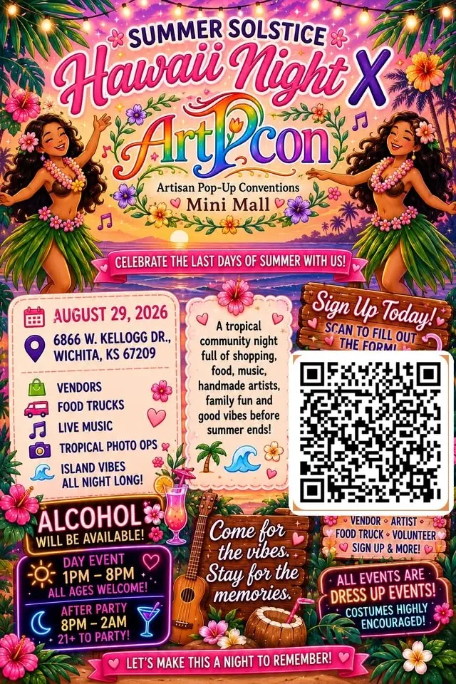 Summer Solstice Hawaii Night X ArtPCon 2026 - With Rave After Party