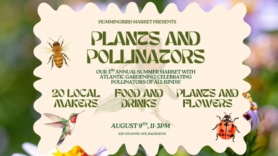 Plants and Pollinators Market with Atlantic Gardening