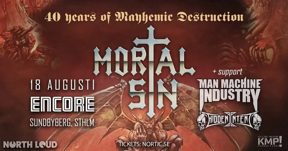 Mortal Sin – 40 Years of Mayhemic Destruction