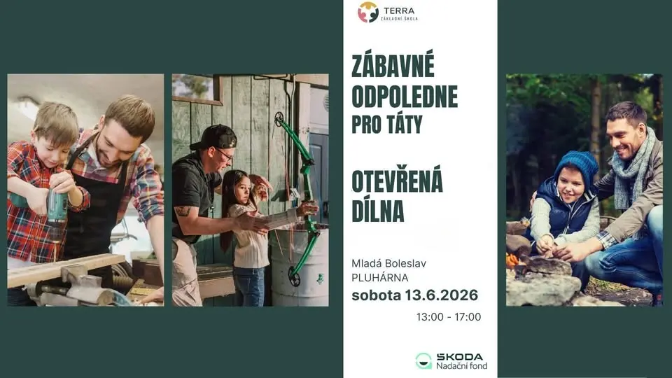 Tátové v akci - zábavné odpoledne s otevřenou dílnou