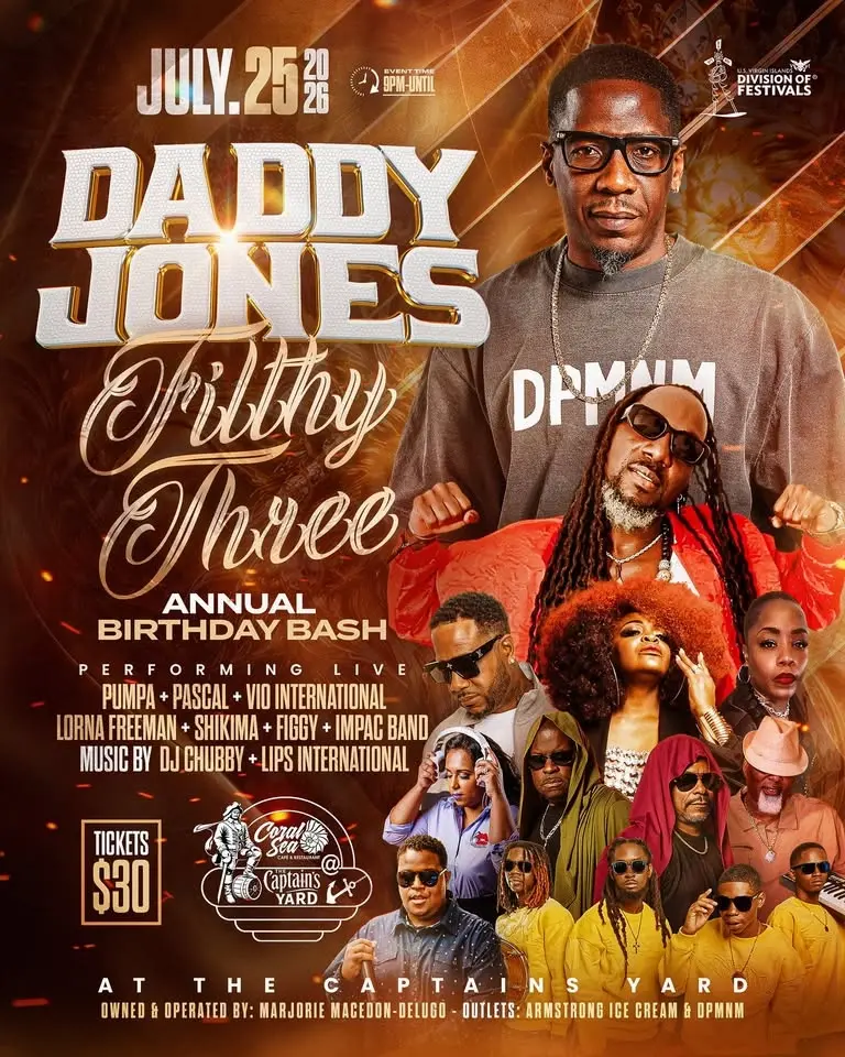 Daddyjones Birthday Bash "Filthy Three"