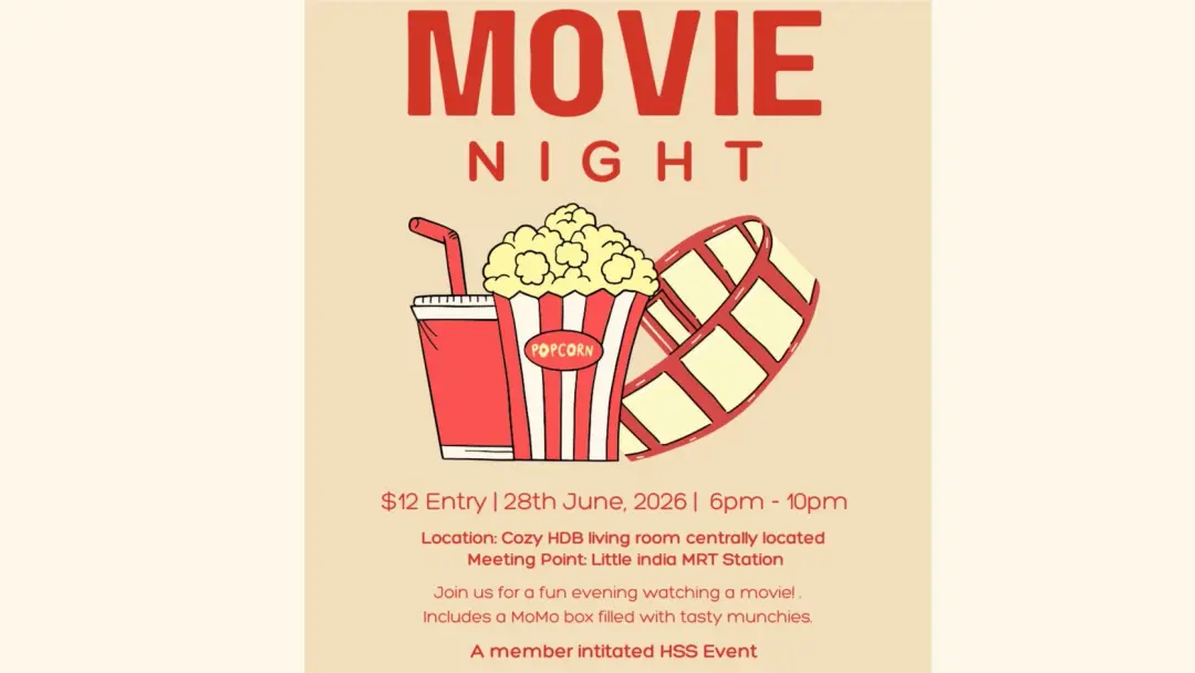 HSS Movie Night: Good Vibes, Great Snacks, Better Cause!