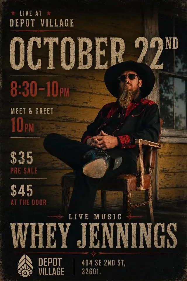 Whey Jennings Live