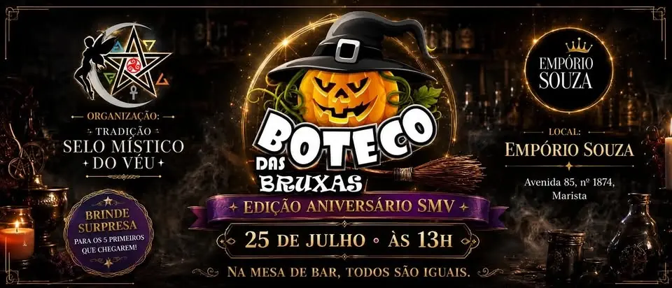Boteco das Bruxas - Edição Aniversário SMV