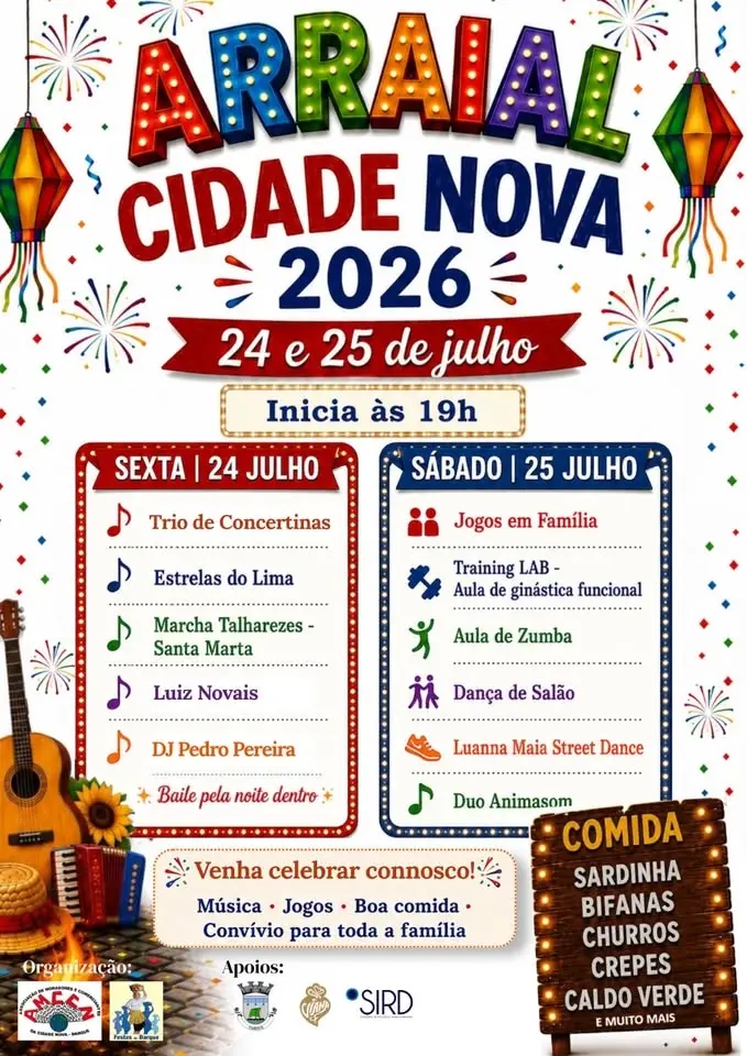 Arraial Cidade Nova 2026