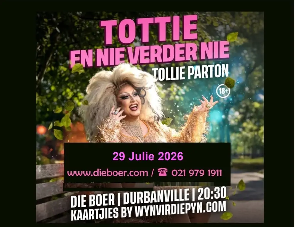 TOLLIE PARTON: Tottie en nie verder nie - Geen O/18