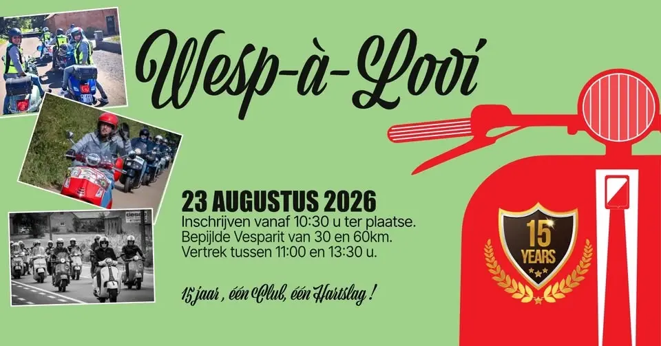 Wesp - a - Looi 2026 (15jarig jubileum) 
