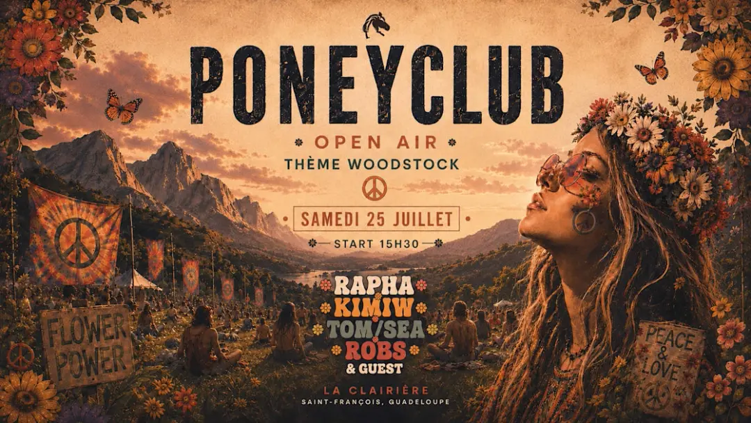 Poneyclub - Open Air Woodstock @Laclairiere