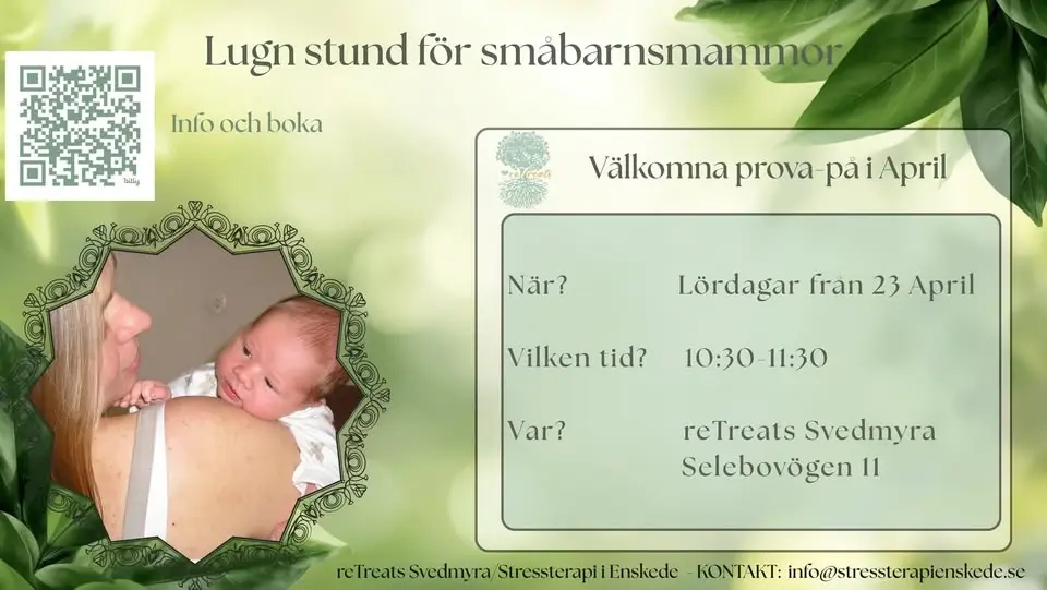 Lugn stund för småbarnsmammor