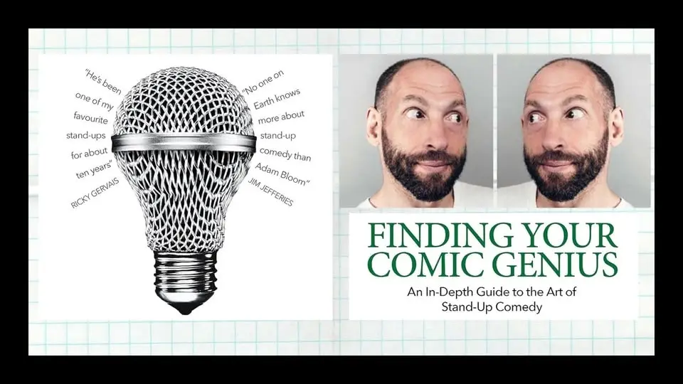 Finding Your Comic Genius - Workshop with Adam Bloom