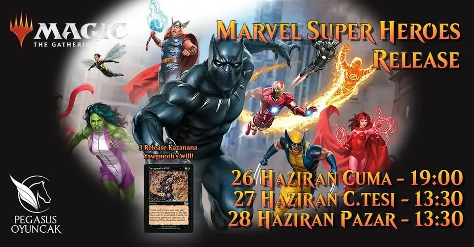 Marvel Super Heroes Release - Cumartesi