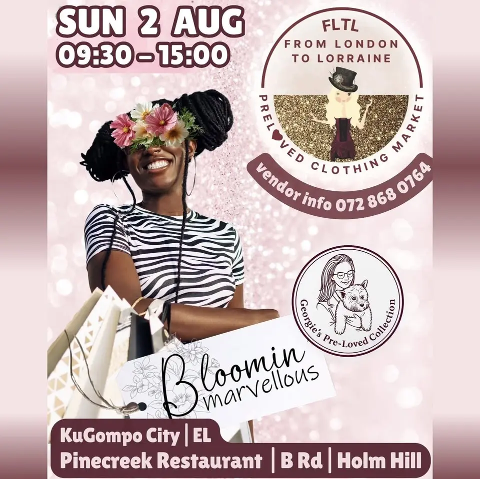 From London to Lorraine Pre-Loved Clothing Market @ Bloomin' Marvellous & Pinecreek