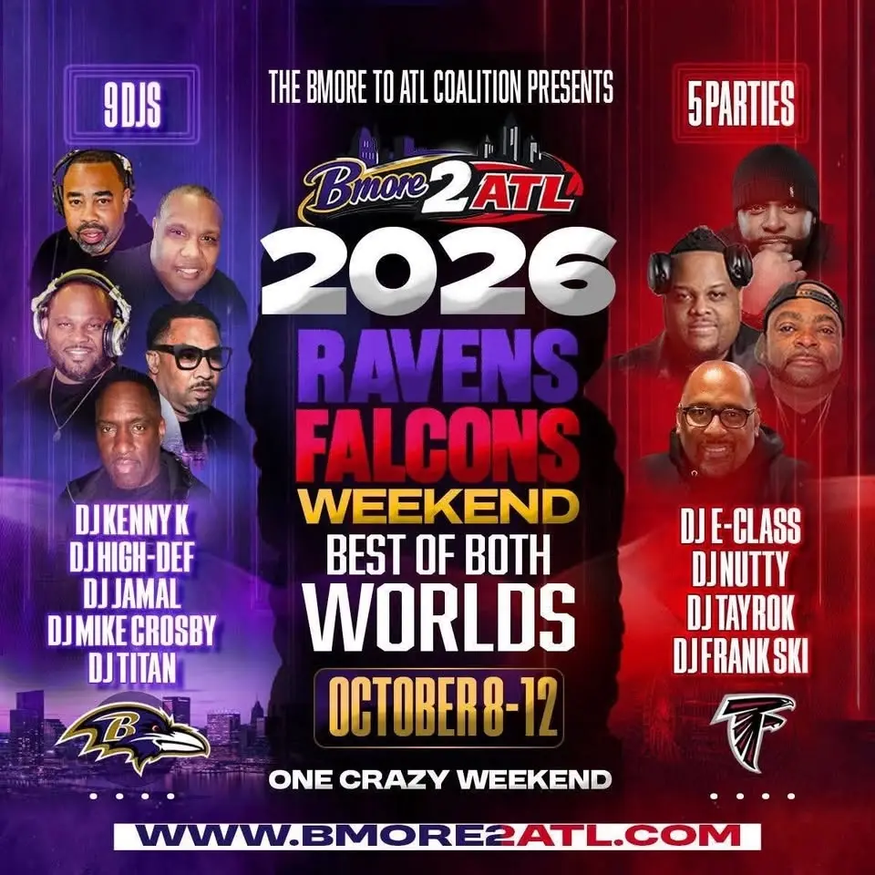 The Baltimore Take Over 2026 in Atlanta RAVENS/FALCONS WEEKEND