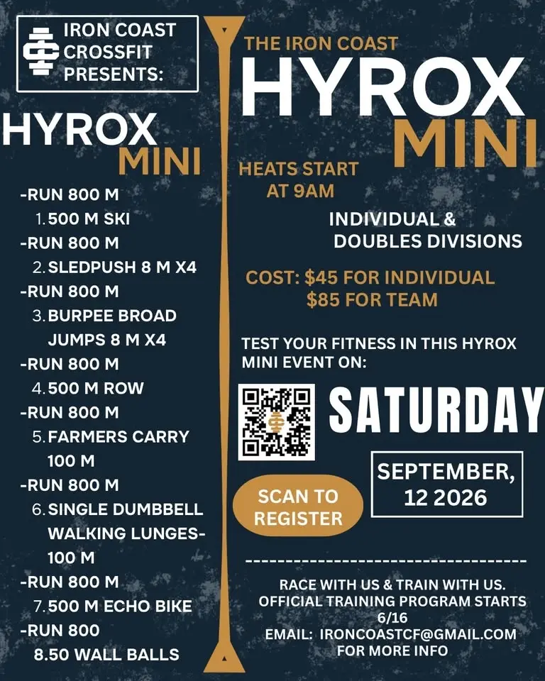 Iron Coast Hyrox Mini