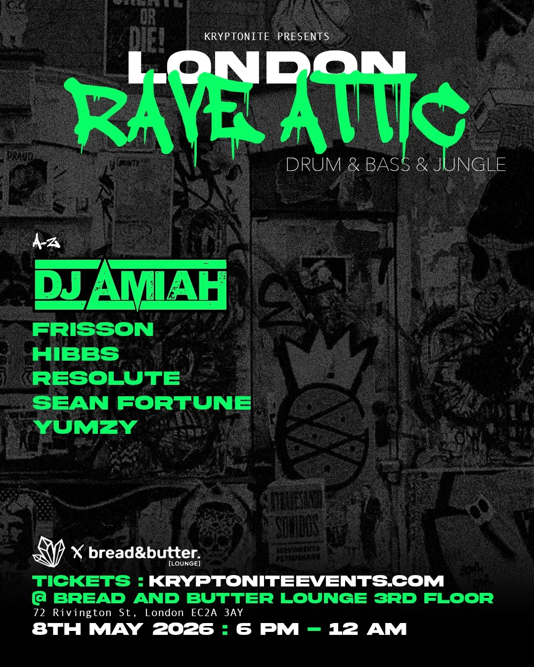 London Rave Attic - Drum & Bass // Jungle