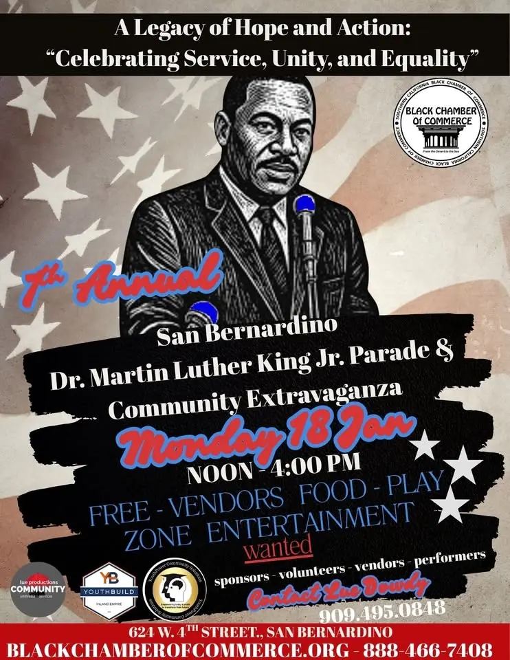7TH ANNUAL SB MLK DAY PARADE & EXTRAVAGANZA