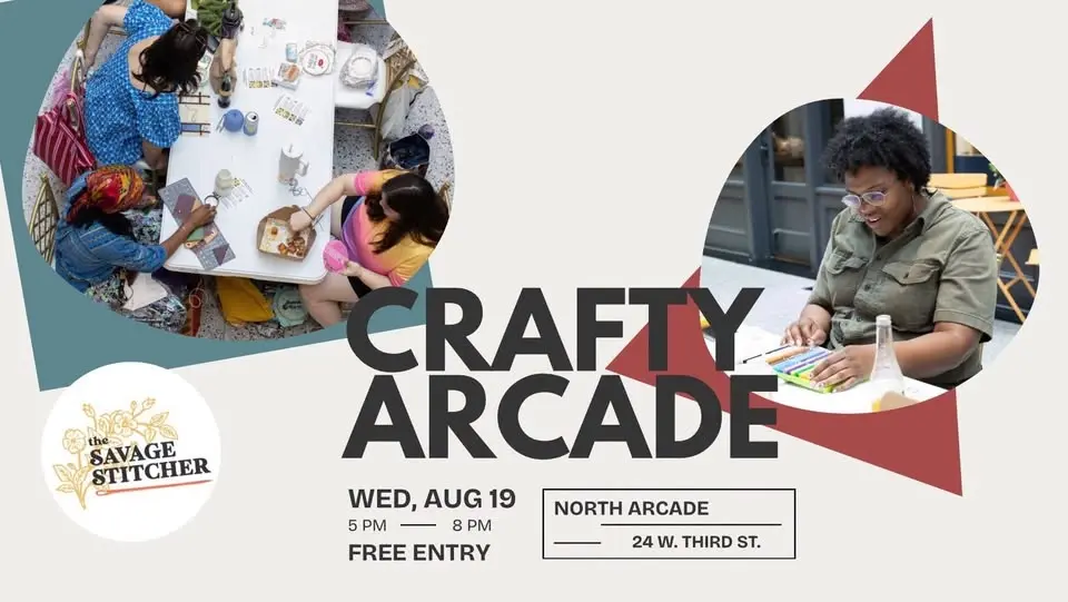 August Crafty Arcade with The Savage Stitcher
