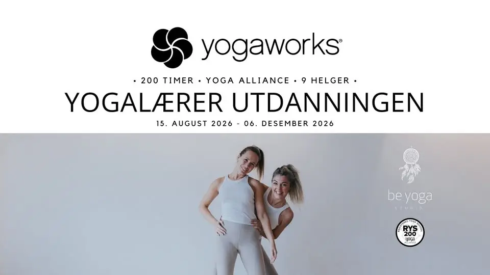 YOGALÆRER UTDANNINGEN 2026