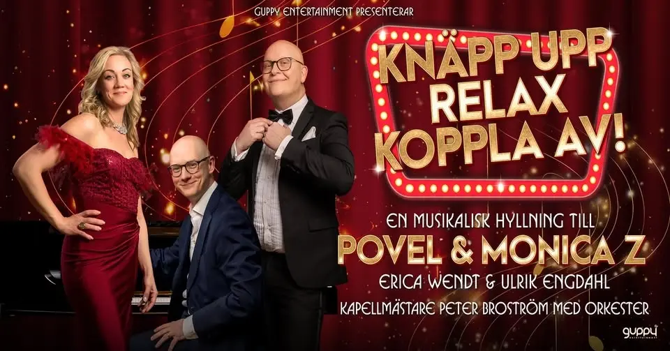 En musikalisk hyllning till POVEL & MONICA Z - Göteborg - 29 oktober