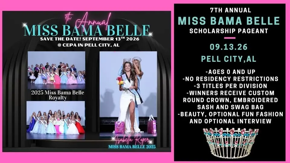 7th Annual Miss Bama Belle 