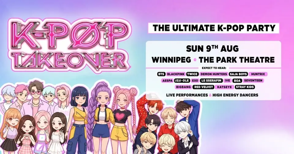 K-Pop Takeover Is Coming To Winnipeg!
