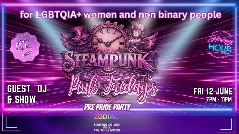 Pink Friday - Pre-Pride SteamPunk Night