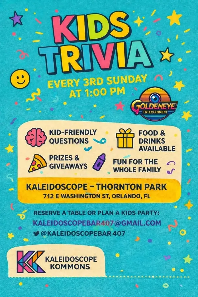 Kids Trivia at Kaleidoscope