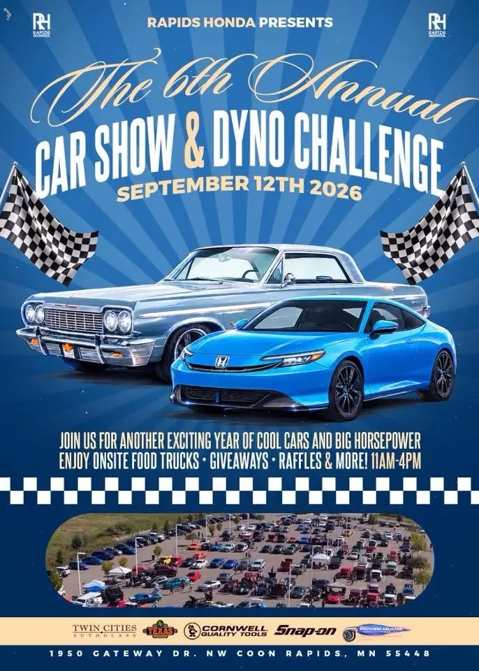 Rapids Honda 6th annual car show and Dyno challenge