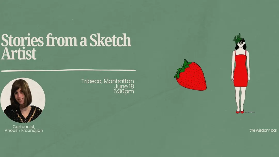 The Wisdom Bar – `Stories from a Sketch Artist`