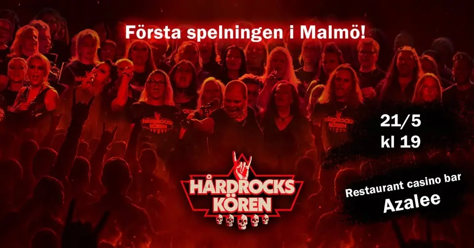 HÅRDROCKSKÖREN MALMÖ på Azalee!